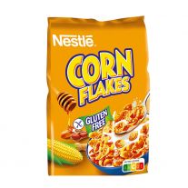 NESTLÉ CORN FLAKES Gluten Free cereálie MED A ARAŠIDY 450 g