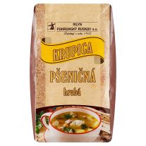 Mlyn Pohronský Ruskov Krupica pšeničná hrubá 1000 g