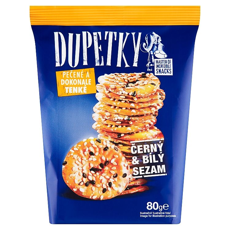 Dupetky Čierny a biely sezam 80 g