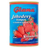 GIANA Jahodový kompót 425ml