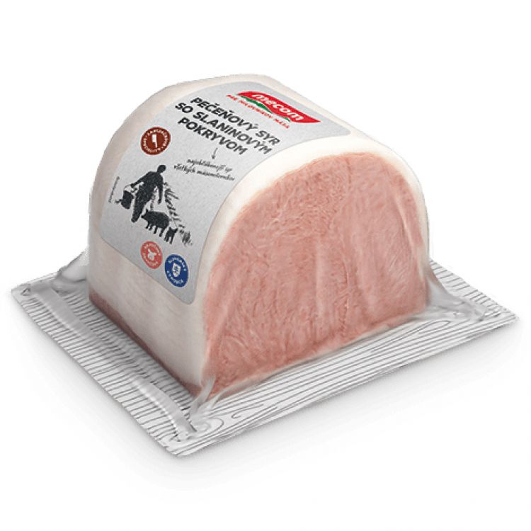 Mecom Pečeňový syr so slaninovým pokryvom 220 g