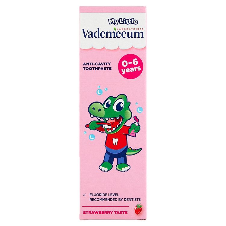 Vademecum JUNIOR Jahoda zubná pasta 50 ml