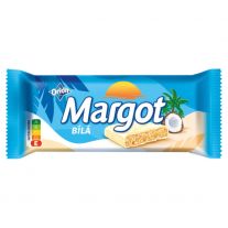 ORION MARGOT Biela, tyčinka s kokosom v bielej poleve 80 g