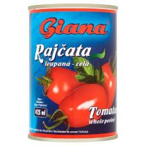 GIANA Paradajky-lúpané, celé 425ml