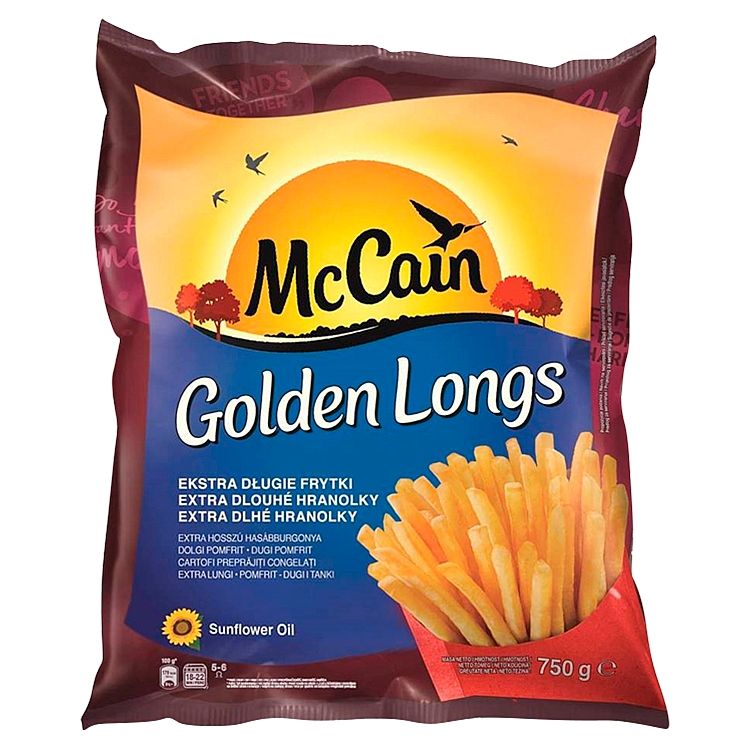 McCain Golden longs extra dlhé hranolky 750 g - eDELIA.sk