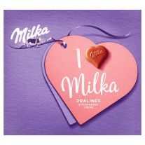 Milka I love Milka Jahoda bonboniéra 110 g