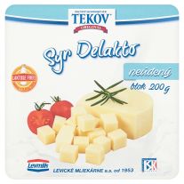 TEKOVSKÝ SYR Delakto blok neúdený 200 g