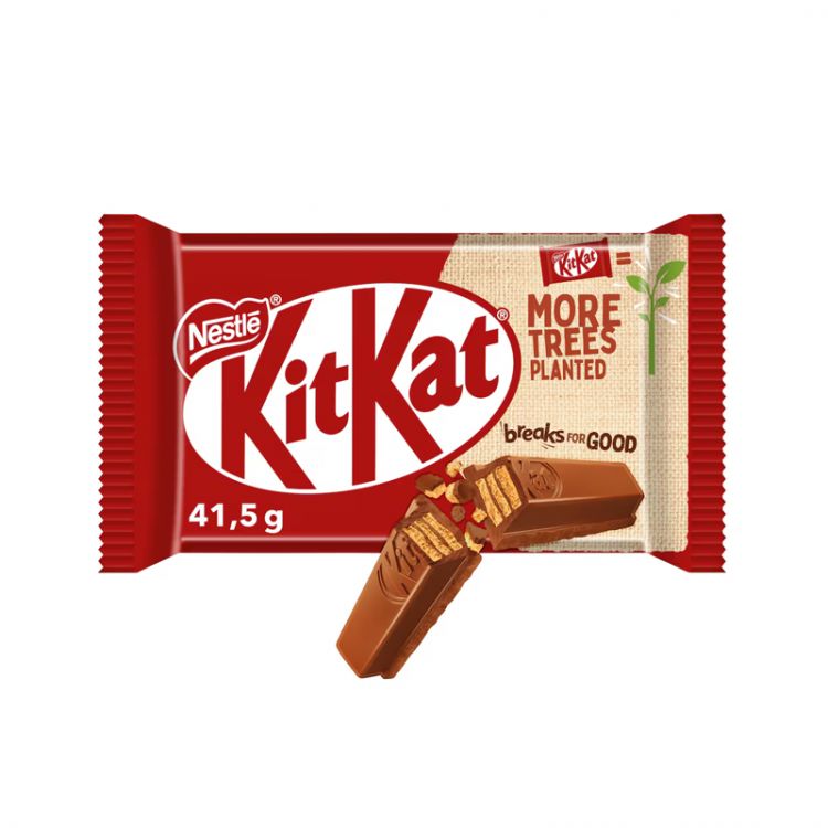 KitKat 4Finger tyčinka s oblátkou v mliečnej čokoláde 41,5 g