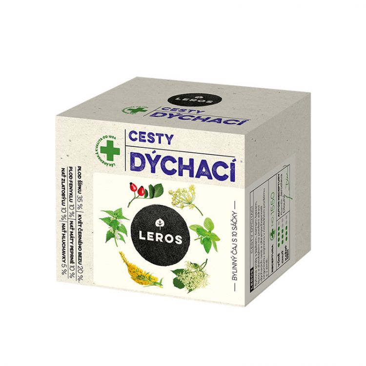 LEROS Cesty dýchacie 10x1.5 g