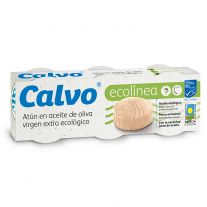 Calvo Tuniak v BIO extra panenskom olivovom oleji 3x65g