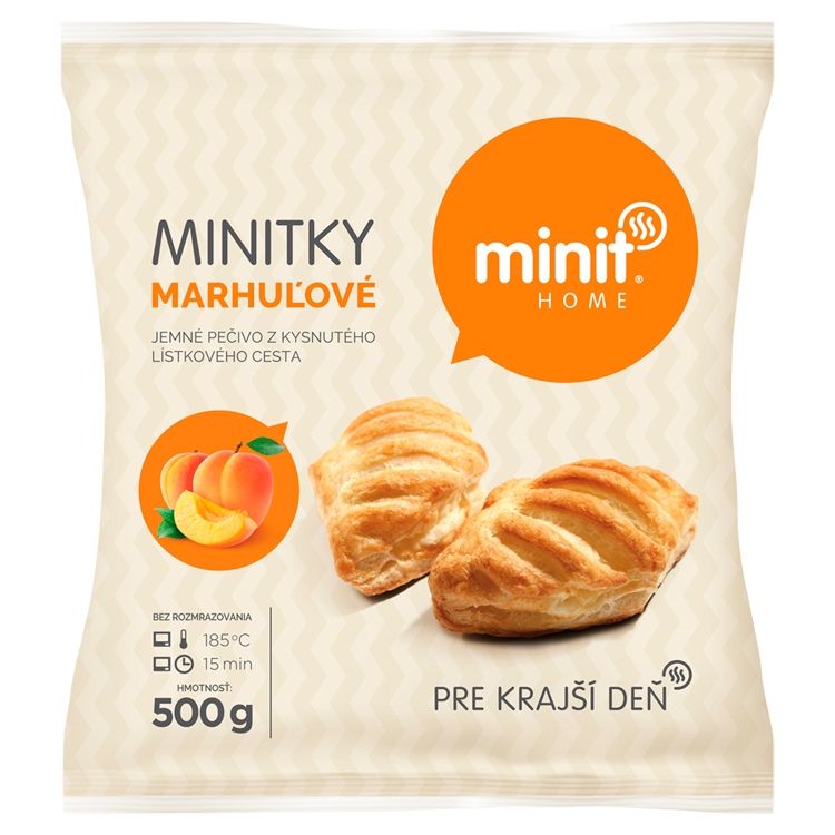 Minit Home Minitky marhuľové 500 g