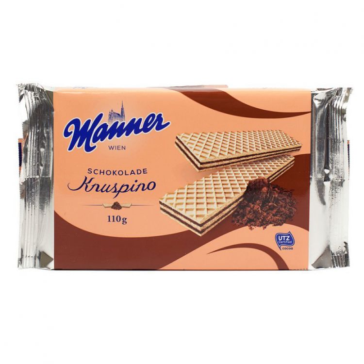 Manner Knuspino napolitánka čokoládová 110 g