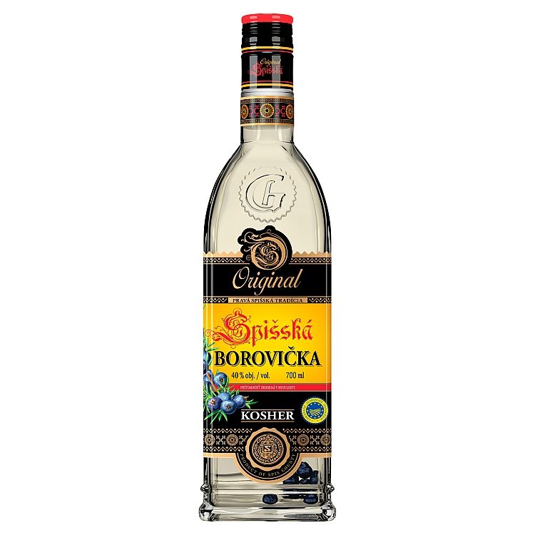 Original Spišská borovička Kosher 40% 700 ml