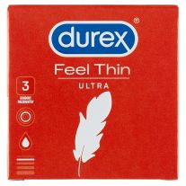 Durex Feel Thin Ultra prezervatívy 3 ks