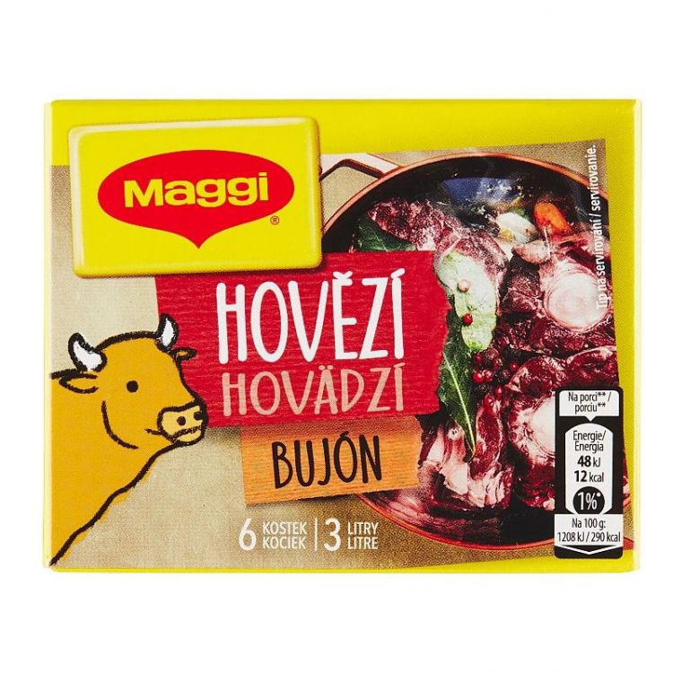 MAGGI Hovädzí bujón 6 x 10 g (60 g)