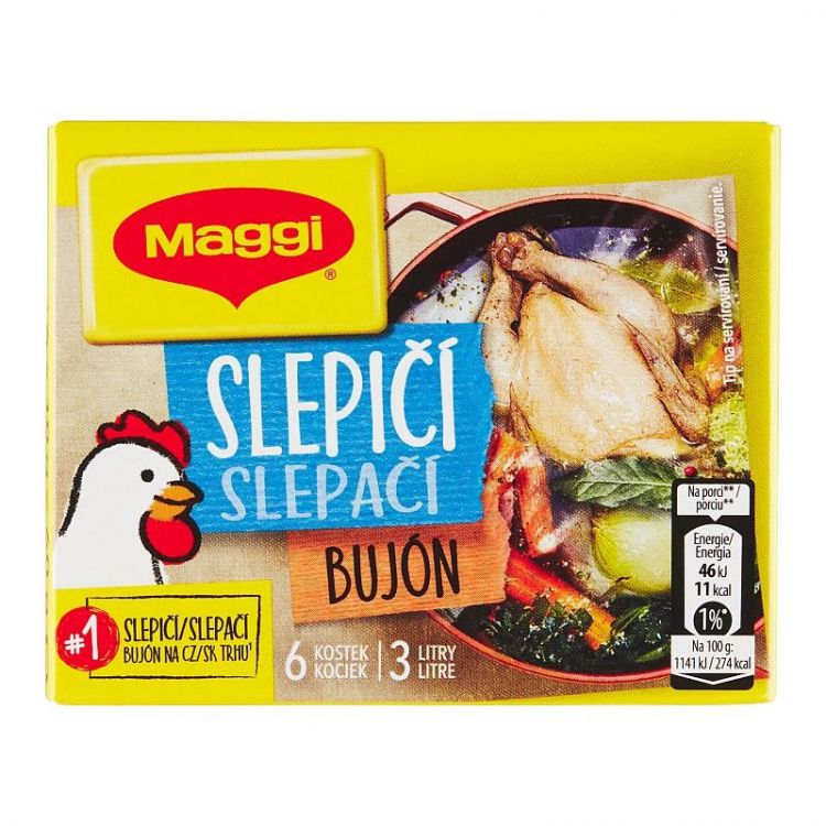 MAGGI Slepačí bujón 6 x 10 g (60 g)