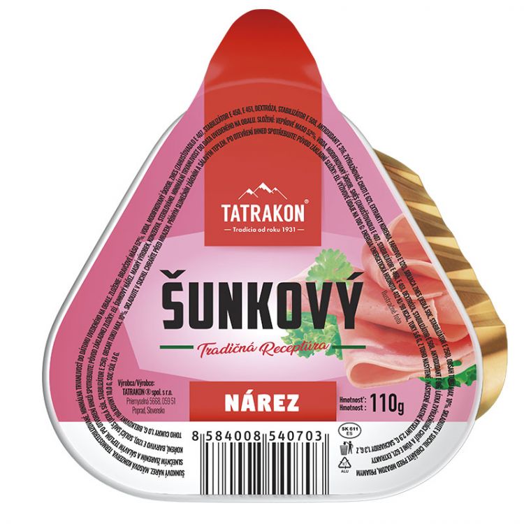 TATRAKON Šunkový nárez 110g