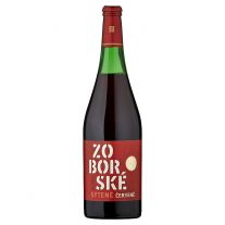 Víno Nitra Zoborské sýtené červené  750 ml