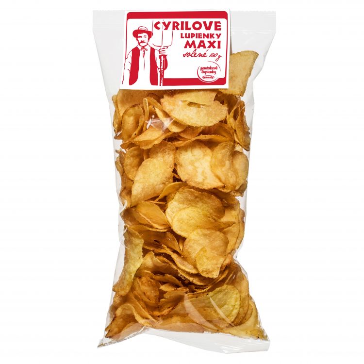 Krajči Cyrilové lupienky solené 180 g MAXI