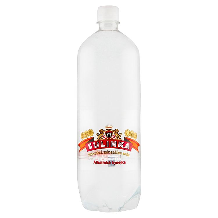 Sulinka Alkalická kyselka prírodná minerálna voda 1,25 l