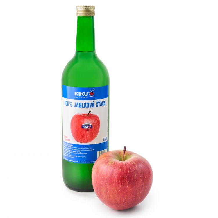 Dobrý Ježko Jablková šťava 100% FUJI KIKU ® 0,75 l