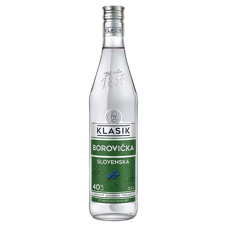 St. Nicolaus Klasik Borovička Slovenská 40% 0,5 l