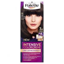 Palette farba na vlasy 2x50ml Intensive Color Cream N2 Tmavo hnedá