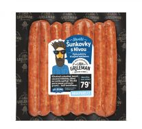 Kostelecké uzeniny Gril Šunkovky s nivou 340g