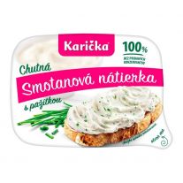 Karička Chutná smotanová nátierka s pažítkou 120 g