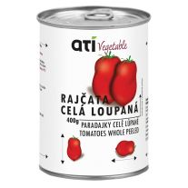 ATI Vegetable Paradajky celé, lúpané 400g