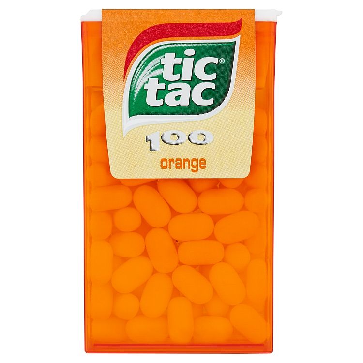 Tic Tac Dražé s pomarančovou príchuťou 54 g