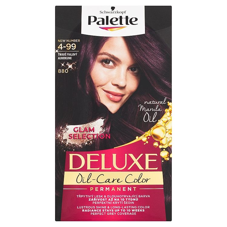 Schwarzkopf Palette Deluxe farba na vlasy Tmavofialový 4-99 (880)