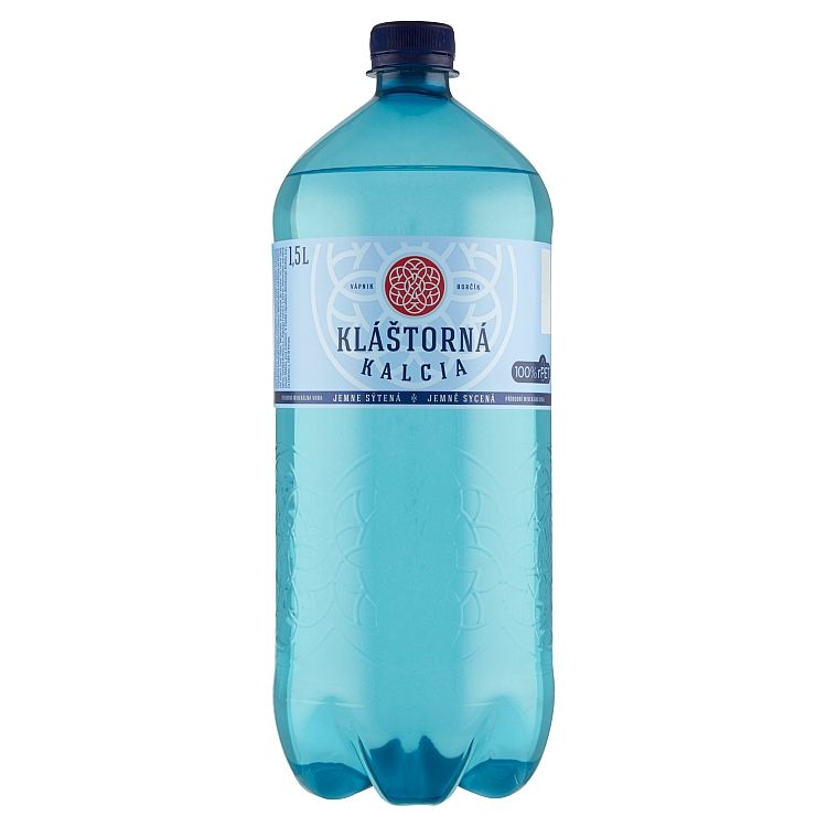 Kláštorná Kalcia jemne sýtená 1,5 l