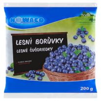 Nowaco Lesné čučoriedky hlbokozmrazené 200 g