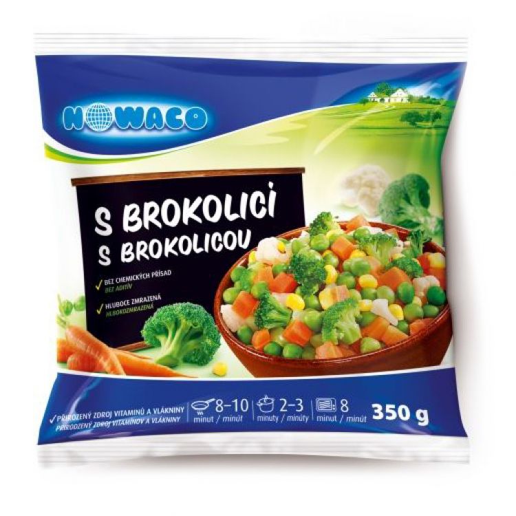Nowaco zmes s brokolicou 350 g