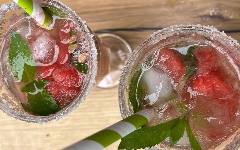 Melónové mojito