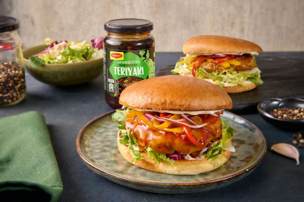 Teriyaki burger