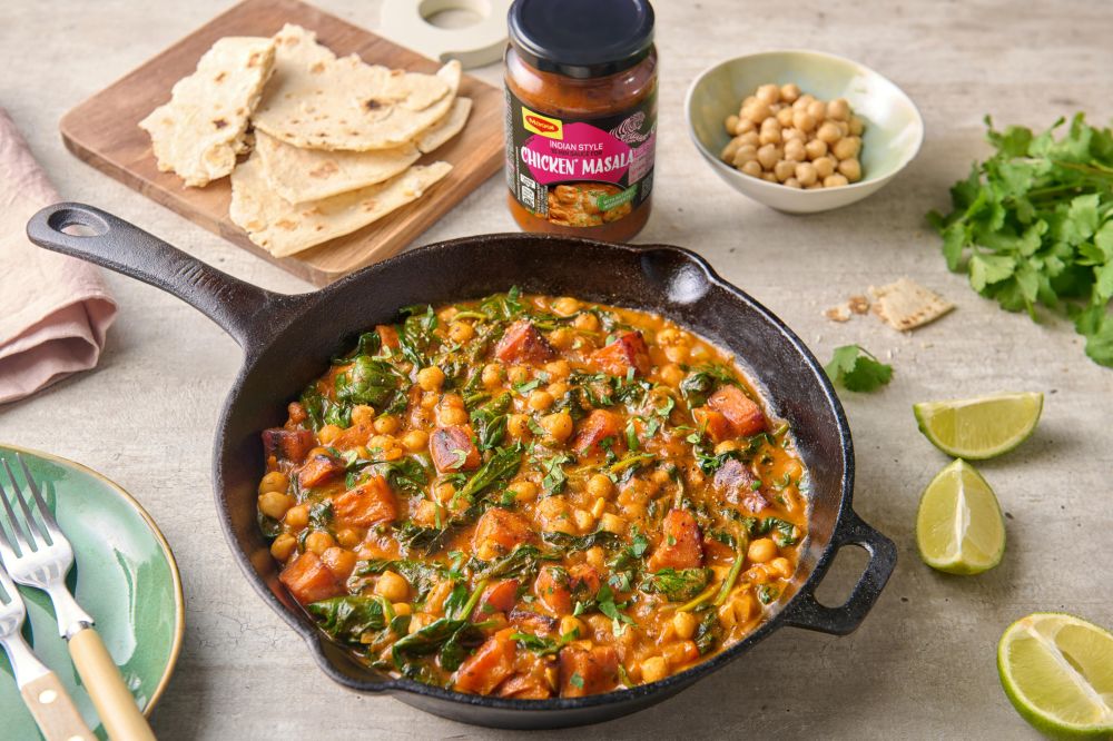 Cícerové chicken masala