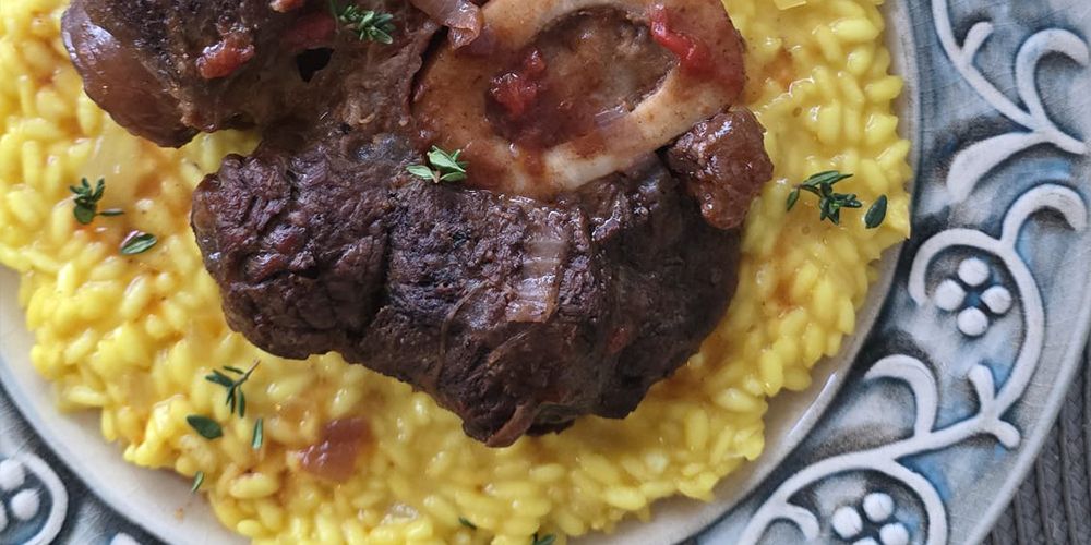 Milánske rizoto s ossobuco