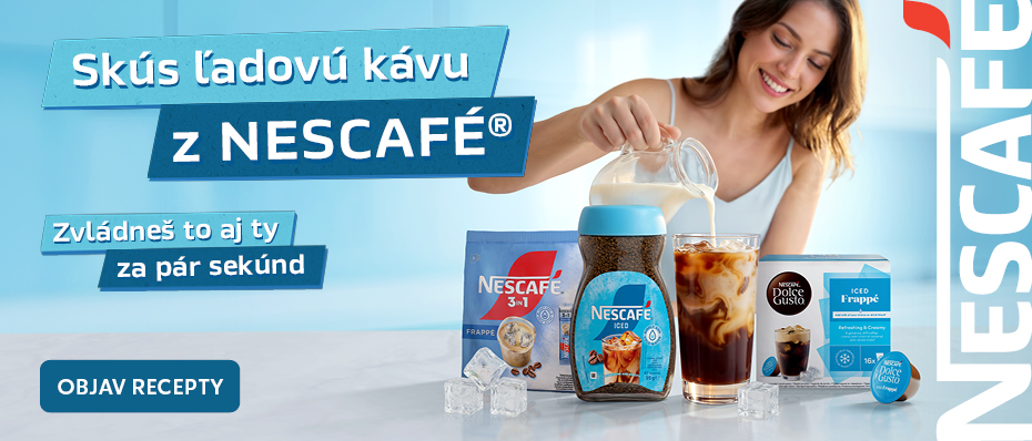 Skús ľadovú kávu z NESCAFÉ