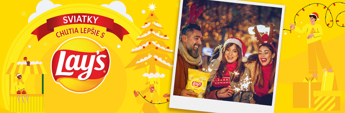 Sviatky chutia lepšie s Lays