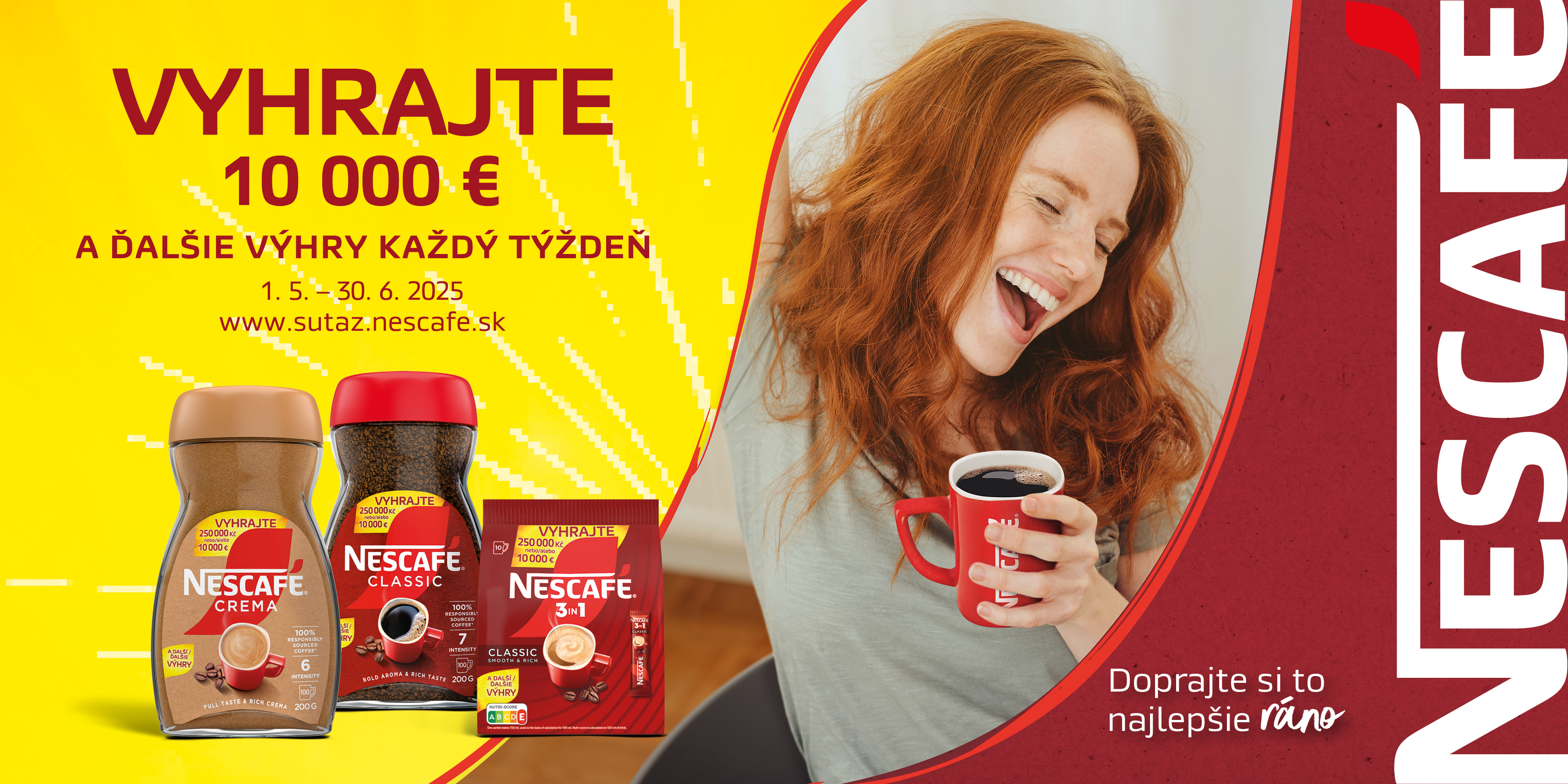 Vyhrajte 10000 € a ďalšie výhry každý týždeň