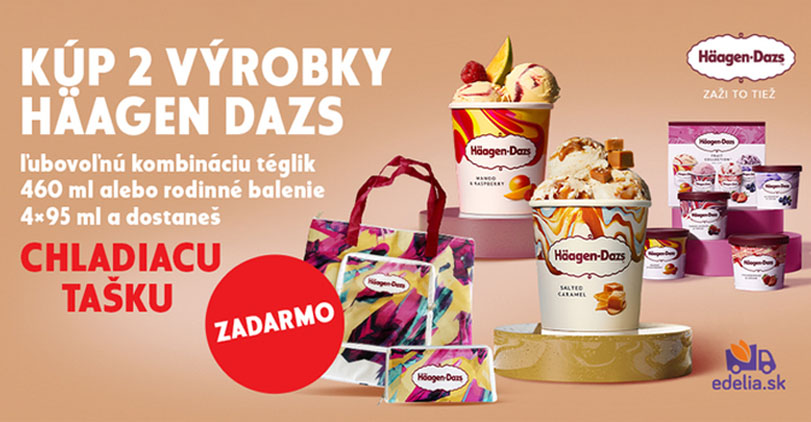 Kúp 2 výrobky Häagen-Dazs a dostaneš chladiacu termosku zadarmo